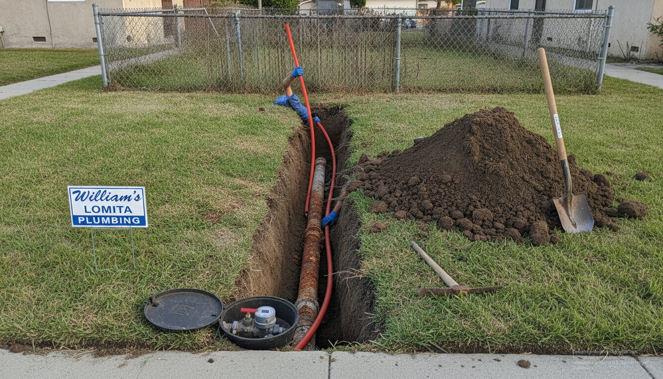 Water Line Repair & Replacement
